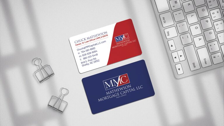 Mathewson Mortgage Capital - Business Card Design
