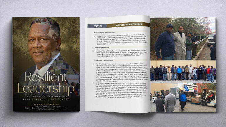 Resilient Leadership - Cover, Layout, and Design