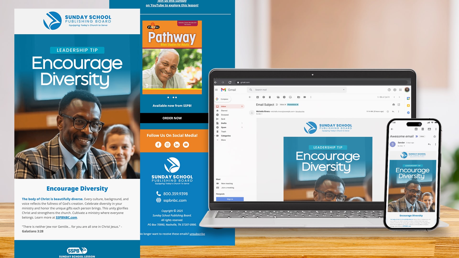 Sunday School Publishing Board - Email Copywriting