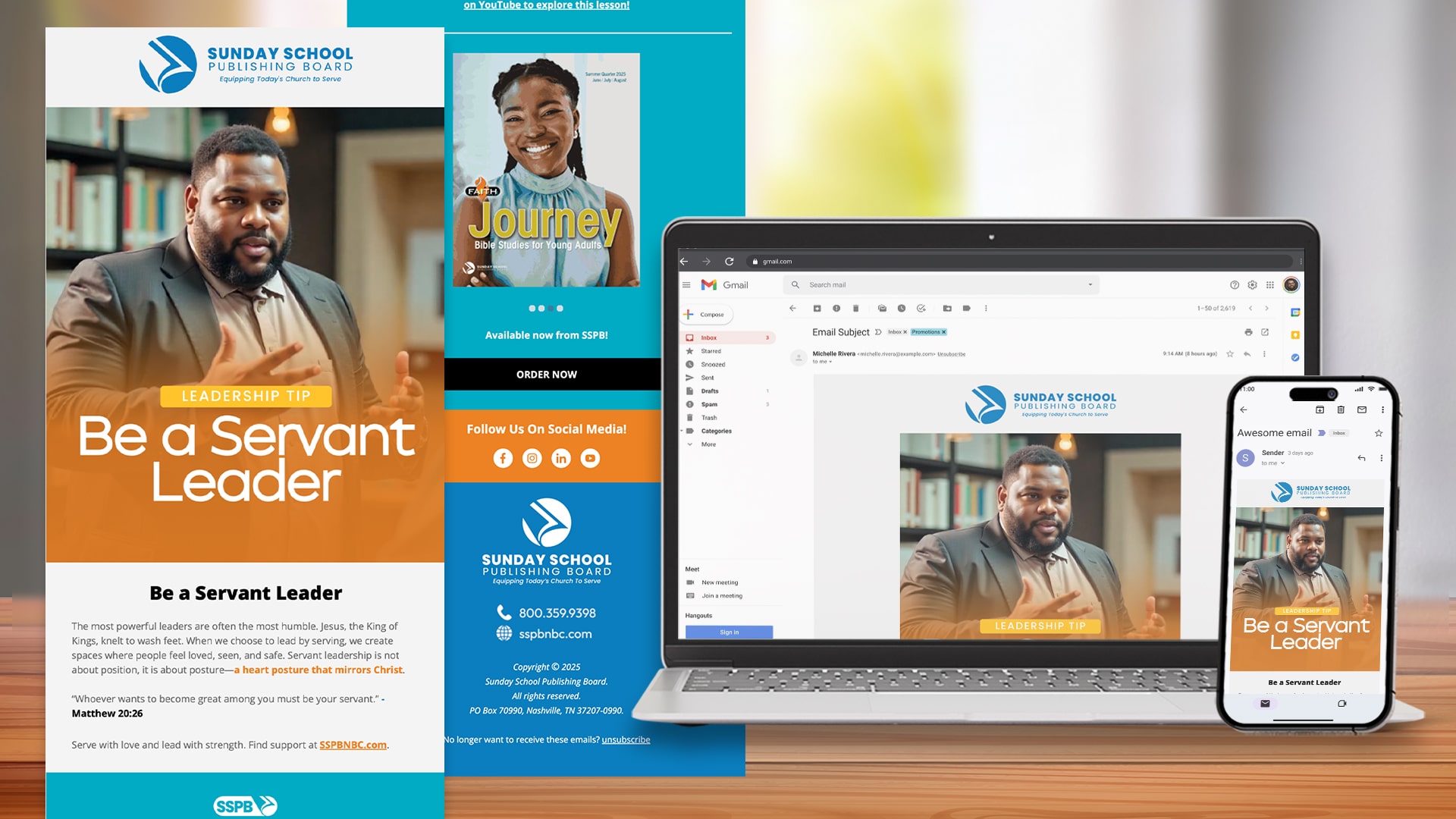 Sunday School Publishing Board - Email Design