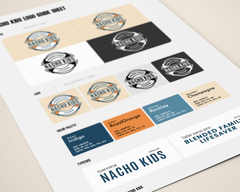 Brand Identity - Nacho Kids