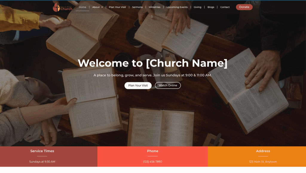 Church Launch Template 1