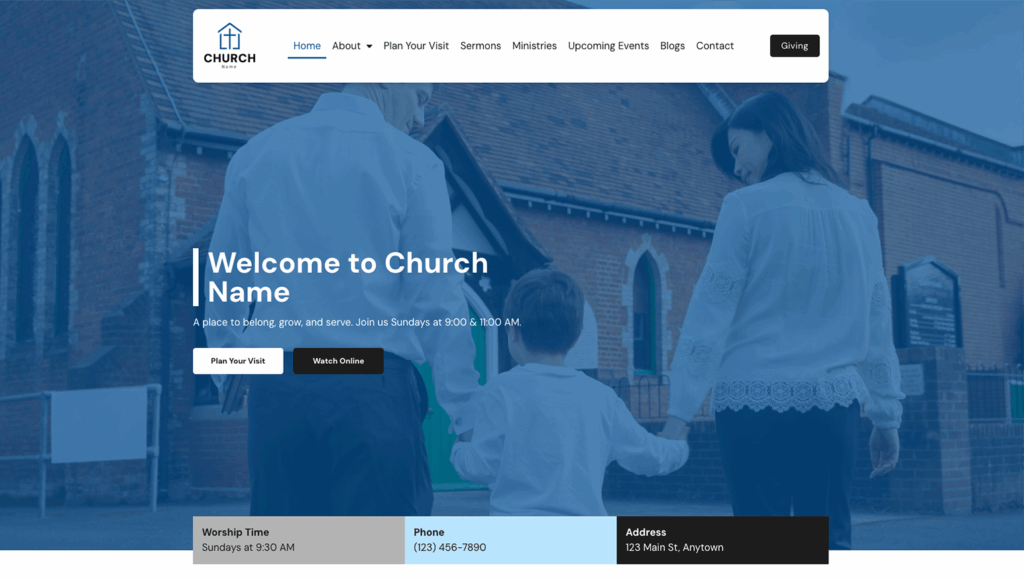 Church Launch Template 2