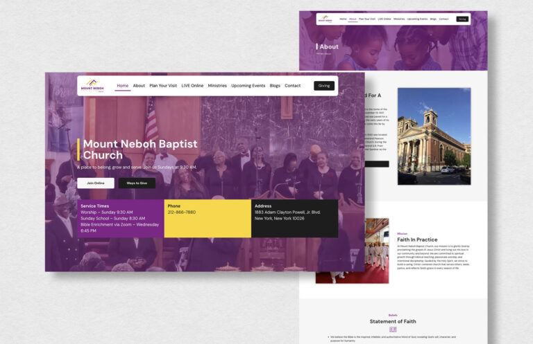 Mount Neboh Baptist Church Website